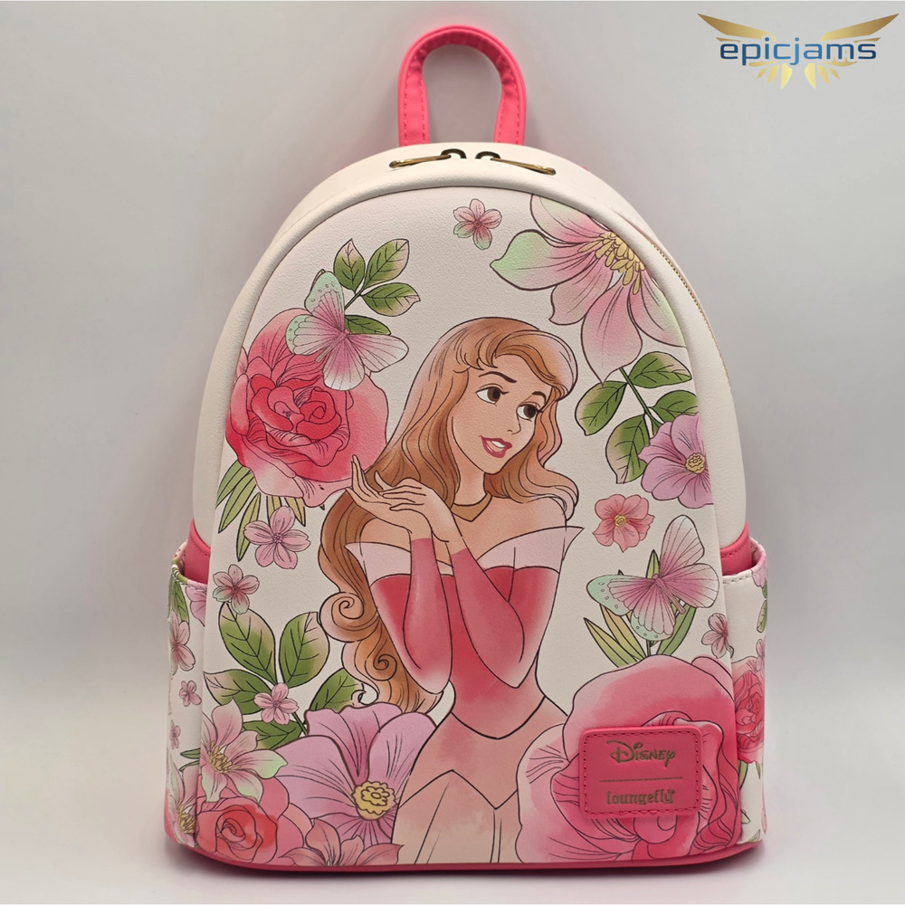 Loungefly Disney Sleeping Beauty Butterfly Garden Mini Backpack New
